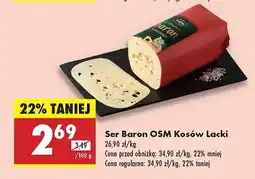 Biedronka Ser baron Osm kosów lacki oferta