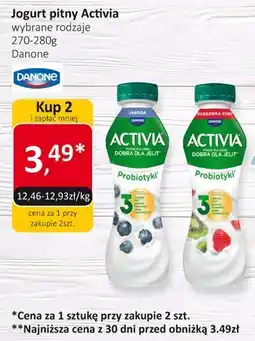 Market Point Jogurt pitny Activia wybrane rodzaje 270-280g Danone oferta