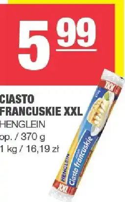 Spar Ciasto francuskie XXL Henglein oferta