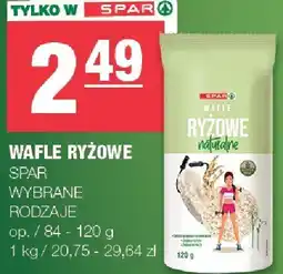 Spar Wafle ryżowe Spar oferta