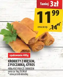 Arhelan Krokiety z mięsem, z pieczarką, gyros 400g Kuchnia z Smakiem oferta