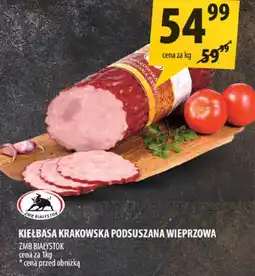 Arhelan Kiełbasa krakowska podsuszana wieprzowa ZMB Białystok oferta