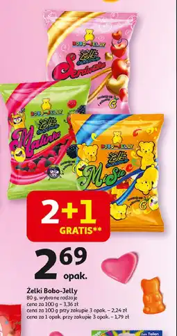 Auchan Żelki malinka Bobo-jelly oferta