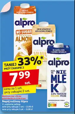 Auchan Napój migdałowy niesłodzony Alpro oferta