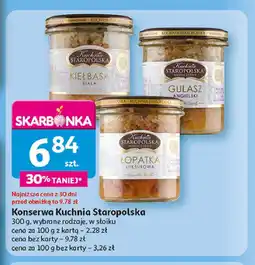 Auchan Łopatka luksusowa Kuchnia staropolska oferta