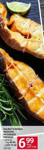 Selgros Halibut kawałki wędzone na gorąco premium Selgros oferta