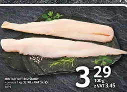 Selgros Mintaj filet bez skóry Selgros oferta