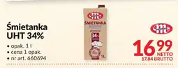 Makro Śmietanka UHT 34% 1l Mlekpol oferta