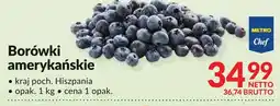 Makro Borówki amerykańskie METRO Chef oferta
