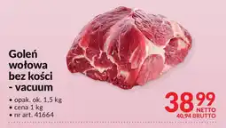Makro Goleń wołowa bez kości - vacuum Makro oferta