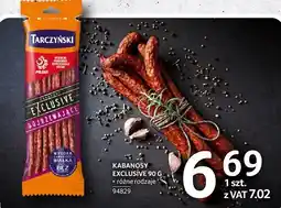 Selgros Kabanosy exclusive 90 g Tarczyński oferta