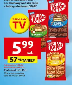 Auchan Czekolada hazelnut Kitkat oferta