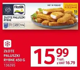 Selgros Złote paluszki rybne 450 g Frosta oferta