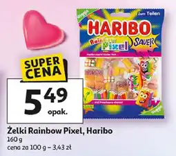 Auchan Żelki kwaśne Haribo rainbow oferta