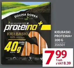 Selgros Kiełbaski protein+ 200g Dolina Dobra oferta