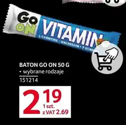 Selgros Baton go on 50g oferta