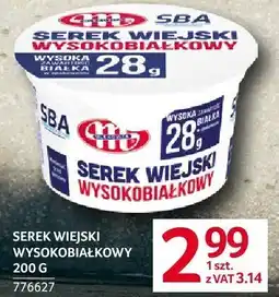 Selgros Serek wiejski wysokobiałkowy 200g SBA oferta