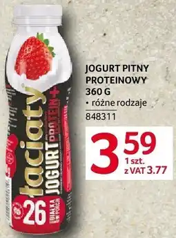 Selgros Jogurt pitny proteinowy 360g Łaciate oferta