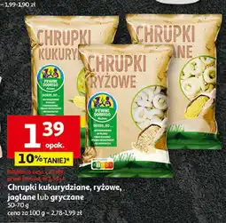Auchan Chrupki kukurydziane Auchan pewni dobrego oferta