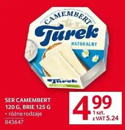 Selgros Ser camembert 120g Brie oferta