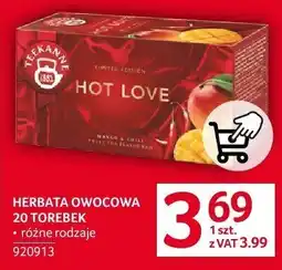 Selgros Herbata owocowa 20 torebek Selgros oferta