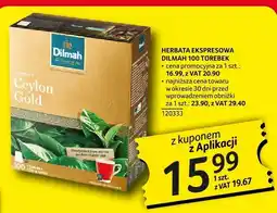 Selgros Herbata ekspresowa Dilmah 100 torebek oferta