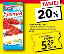 Selgros Sernik na zimno 195g Dr. Oetker oferta