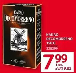 Selgros Kakao DecoMoreno 150g oferta