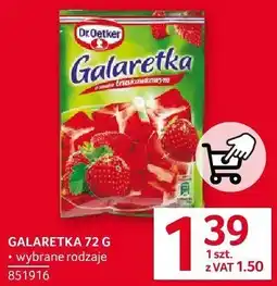 Selgros Galaretka 72g Dr. Oetker oferta