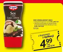 Selgros Sos czekoladowy 200g Dr. Oetker oferta