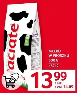 Selgros Mleko w proszku 500g Laciate oferta
