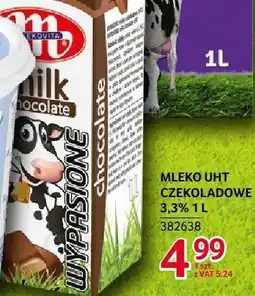 Selgros Mleko UHT Mlekpol czekoladowe 3,3% 1L oferta