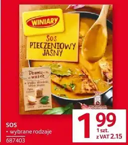 Selgros Sos pieczeniowy jasny Winiary oferta