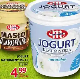 Selgros Jogurt Mlekpol kuchmistrza 3% 1L oferta