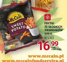 Selgros Frytki ze słodkich ziemniaków 500g McCain oferta