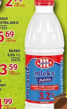 Selgros Mleko Mlekpol 3,2% 1L oferta