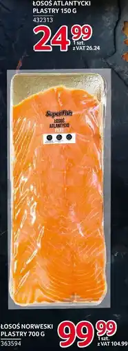 Selgros Łosoś norweski plastry 700g SuperFish oferta