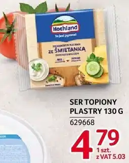 Selgros Ser topiony plastry 130g Hochland oferta
