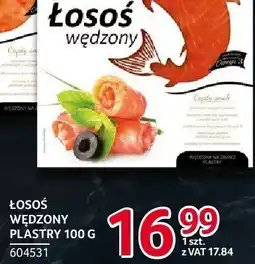 Selgros Łosoś wędzony plastry 100g Koral oferta