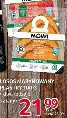 Selgros Łosoś marynowany plastry 100g Mowi oferta