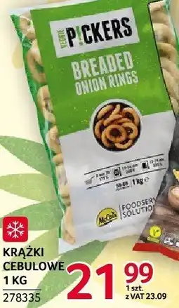 Selgros Krążki cebulowe 1kg Pickers oferta
