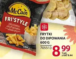 Selgros Frytki do dipowania 600g McCain oferta