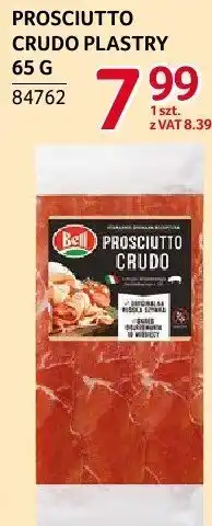 Selgros Prosciutto crudo plastry 65 g Bell oferta
