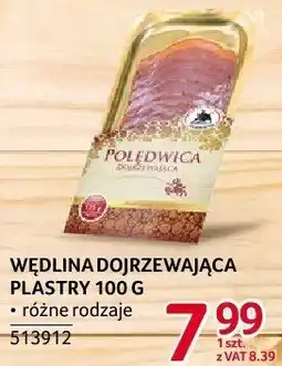 Selgros Wędlina dojrzewająca plastry 100 g ZMB Białystok oferta