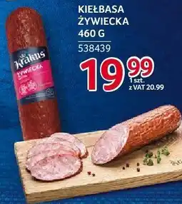Selgros Kiełbasa żywiecka 460g Krakus oferta