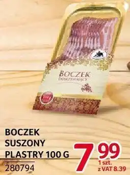 Selgros Boczek suszony plastry 100 g ZMB Białystok oferta
