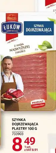 Selgros Szynka dojrzewająca plastry 100 g Łuków oferta