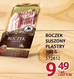 Selgros Boczek suszony plastry 100 g ZMB Białystok oferta