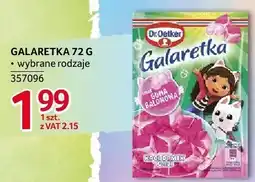 Selgros Galaretka Dr. Oetker 72 g wybrane rodzaje oferta