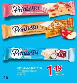 Selgros Baton Princessa longa kokosowa 41g oferta